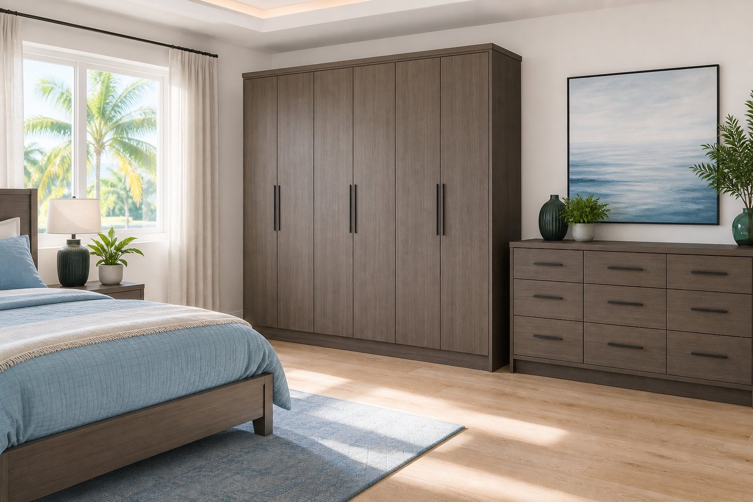 Furniture professionally assembled in a client home
